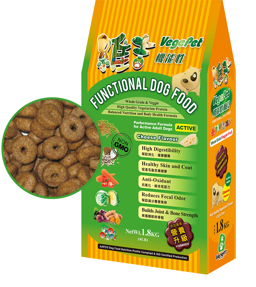 Adult Dogs
(Active-Cheese Flavour)